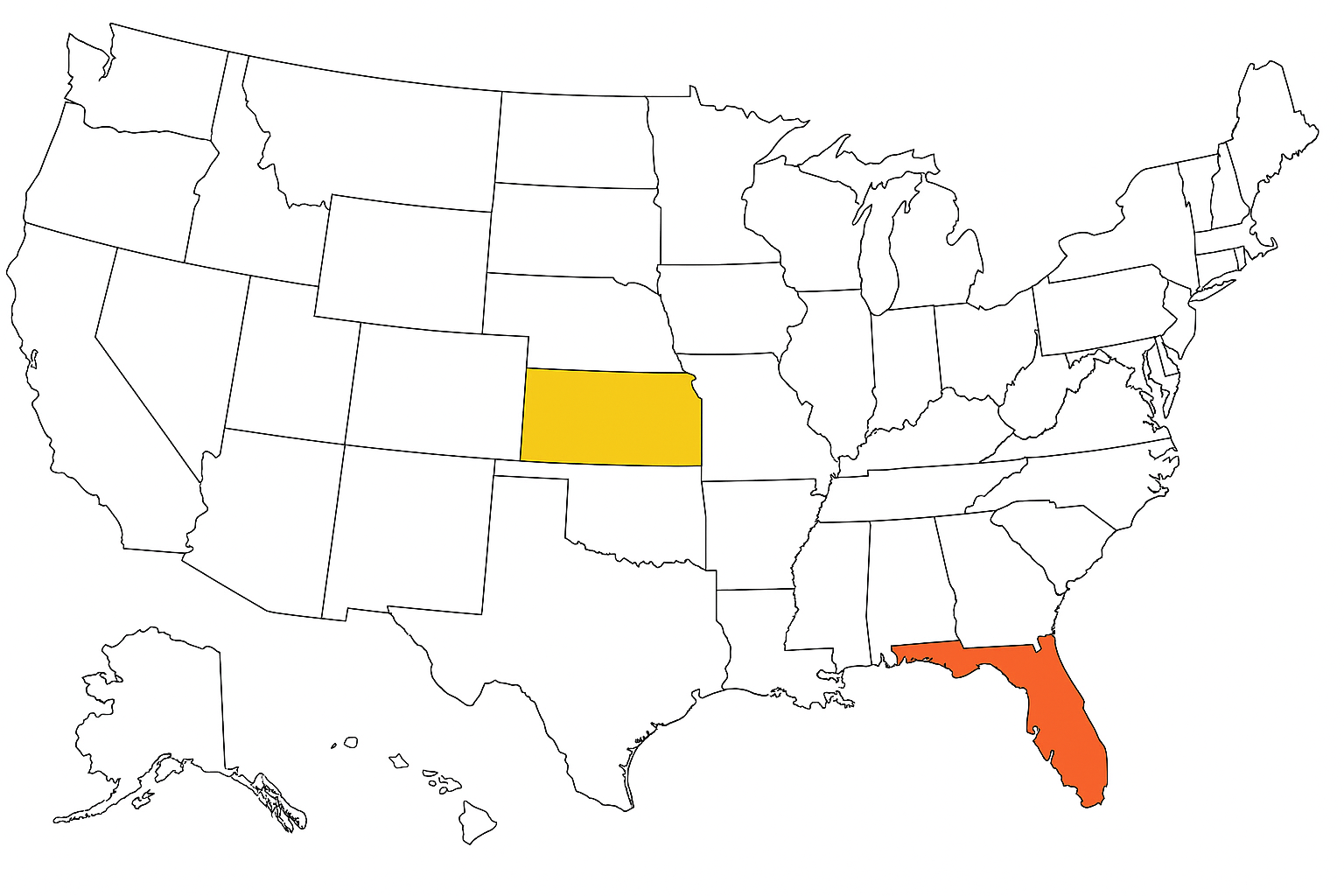 Ecotrust Locations Kansas and Florida